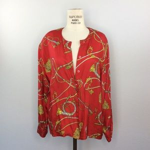 Vintage Silk Blouse